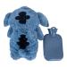 Stitch plus hot water bottle hot water bottle baby heat cushion children heat bottle hot water Bottle Hot Water Bottle Cuddly Small Bottle Bottle Soft Plus Gift for Child Family and Friend (A)