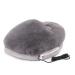 Tita-dong foot warmer foot warmer electrical USB foot warmer plush soft USB foot cushion heating for men and women electrical heating washable for winter at home office heating (gray)