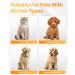 Toozey Silent Dog Clippers - Professional Rechargeable Cordless Trimmer for All Pet Hair - Grooming Clipper Kit for Thick/Long/Short/Curly Hair - Gold Color - Buy Online on GoSupps.com