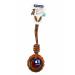 The Pet Store Swing N Fling Dog Toy for throwing and retrieval games help promote your dog s desire to play while encouraging healthy exercise Orange 28x8.5x4cm (Pack of 1)