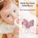 Kikadu Teething Ring Rabbit Millefleurs | 100% GOTS-Certified Organic Cotton Baby Toy - Eco-Friendly & Safe for Infants - Buy Online on GoSupps.com