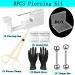 Tongue Piercing Kit - Professional Self Piercing Gun for Belly Button Navel Lip & Nipple | 13 Gauge Tools & Helix Jewelry - Safe & Easy at Home - Buy Online on GoSupps.com