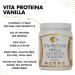 Vita Protein Vegan Vanilla Plant Protein - 20g Protein Enzymes & Probiotics - Gluten Free Soy Free Dairy Free - 17.6 oz (500g - Buy Online on GoSupps.com