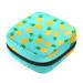 Menstrual Bag with Zipper Ladies Napkin Pouch Tampons Collection Bag for Women and Girls (Pineapple Pattern)