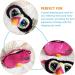 Buy Healvian 2pcs Toucan Eye Masks for Kids - Ear Piercing Kit | Light Blocking Sleep Masks for Travel & Home - Plush Eye Covers for Comfortable Sleep - Buy Online on GoSupps.com