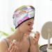 Quick Dry Hair Towel Wrap with Button - LGBT Gnomes Design | Hair Drying Turban for Fast Results - Buy Online on GoSupps.com