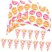 JECOMPRIS Halloween Cone Bags 100 Pcs Popcorn Bag Pastry Bag Cookie Gift Bags Packing Bag Conical Child Paper Treat Bags - Buy Online on GoSupps.com