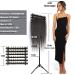 BubuStar 120 Pegs Hair Braiding Rack - Adjustable Height Double Sided Standing Hair Holder for Stylists - 53In Black - Buy Online on GoSupps.com