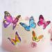 101 Pcs Edible Butterfly Cupcake Toppers Beautiful Butterfly Cake Decoration with Flower Cake Decoration Box Butterfly Cake Toppers for Wedding Cake Birthday Party Food Decoration Baby Shower - Buy Online on GoSupps.com