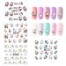 Kawaii Hello Kitty Cartoon Nail Stickers - Self-Adhesive Decals for Women, Girls, and Kids (12 Sheets) - Buy Online on GoSupps.com
