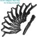 Hair Styling Clips Sectioning Alligator hair clips Duckbill Clips Non-Slip Hairdresser dedicated Partition Hairgrips For Thick Hair Large Hairpin Black - Buy Online on GoSupps.com
