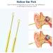Premium Ear Cleaning Kit - Safe Ear Wax Removal Tool | Painless Ear Pick with Storage Box & Brush (Gold) - Easy to Use International Shipping Available - Buy Online on GoSupps.com