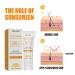 SPF 90+ Natural Sunscreen - Water Resistant Vegan Mineral Sunblock for Broad Spectrum UV Protection (1 Pack) - Buy Online on GoSupps.com