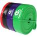 Coresteady Pull Up Bands & Resistance Bands - Rubber Heavy Duty Loop Band for Men & Women - Build Fit Power & Muscle - Training Fitness Assist Pull Ups & Gym Exercise Red / Black / Purple / Green