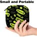 Portable Women's Binding Storage Pocket - Multicolored Menstrual Pad Bag & Tampon Holder for School & Office - Buy Online on GoSupps.com