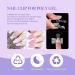 Saviland Clear Dual Nail Forms Set - 100PCS Full Cover Nail Extension Gel Molds + Dual-end Poly Gel Brush | 10 Sizes for Manicure Salon & Home DIY - Buy Online on GoSupps.com