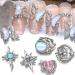 16 Styles Luxury Moon & Star Nail Charms - 3D Bow Butterfly & Rhinestone Nail Art Accessories for Acrylic Nails - Y2K Metal Nail Jewels - Buy Online on GoSupps.com