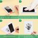 Nabance Baby Handprint & Footprint Kit - 4 Inkless Ink Pads, 2 Frames, 8 Imprint Cards - Safe for Newborns, Ideal Family Keepsake & Baby Shower Gift (0-6 months) - Buy Online on GoSupps.com
