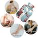 Naanle Hot Water Bottle with Cover - Black Red Karo | 2L Heat Bottle for Back Pain Relief Hand/Foot Warmer & Neck Warmth - Ideal for Cold Therapy | International Shipping - Buy Online on GoSupps.com