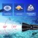 5000 Lumen XHP70 LED Scuba Diving Flashlight | Super Bright Military Torch | IPX6 Waterproof Submarine Light - Buy Online on GoSupps.com