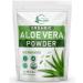 Organic Aloe Vera Powder for Hair & Face | Aloe Barbadensis | AloeVera Extract USDA Certified by Proud Planet (8 Ounce) 8 Ounce (Pack of 1)