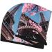 Oil Painting Paris Eiffel Tower Coral Velvet Hair Dry Cap - Anti Frizz Perfect for Curly Long & Thick Hair - Buy Online on GoSupps.com