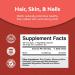 Pure Potent Biotin Vitamins for Hair Growth & Skin Health - Natural Supplement for Men and Women - Faster Metabolism Support - Buy Online on GoSupps.com