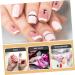 STAHAD 5Pcs manicure tool line Stripping decorate nail line nail polish pattern nail glue adhesive tape Stripe tape nail Masking Line Nail Art tape roll major nail Glue Tape - Buy Online on GoSupps.com