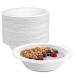 100% Compostable 16 oz. Heavy-Duty Soup Bowls 125 Pack Eco-Friendly Disposable Sugarcane Paper Bowls 16 oz. - 125 Count