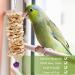 Vegena 8 Set Bird Toys - Colorful Wooden Ladders & Accessories for Budgies Parrots and Cockatoos - Ideal Bird Cage Playtime - Buy Online on GoSupps.com