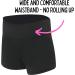 Dancina Girls Gymnastics Shorts - Classic & Metallic Ice Dance Wear | Size 12, Solid Black - Buy Online on GoSupps.com