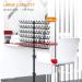 Braiding Hair Rack - Standing Hair Accessory Rack | 120 Hooks Hair Braiding Display Stand Adjustable Hair Braiding Divider Standing Rack for Various Types of Hair Extensions - Buy Online on GoSupps.com
