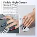 Modelones No Wipe Gel Top Coat Set - 2pcs Clear Glossy Finish | Long Lasting Nail Polish for Home & Professional Manicure | Soak Off & Ideal for Acrylic Nails - Buy Online on GoSupps.com