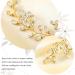 Jakawin Bride Crystal Wedding Hair Vine - Gold Bridal Hair Piece for Women and Girls | Rhinestone Hair Accessories - HV113 - Buy Online on GoSupps.com