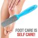 Probelle Double Sided Multidirectional Nickel Foot File - Instant Callus & Corn Remover Tool (Blue) Safe & Effective Foot Care - Buy Online on GoSupps.com