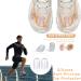 Silicone Anti-Friction Toe Protectors - 10pcs Breathable Gel Covers for Men & Women | Cushions Blisters & Protects Toes - Buy Online on GoSupps.com