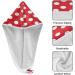 Shop Graffiti White Polka Dot Dry Hair Cap & Quick Dry Towel Set | Super Absorbent Soft & Comfortable Perfect for International Shipping - Buy Online on GoSupps.com