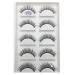 UAMOU 16 Style 10/50 Boxes 3D Mink Lashes Natural Cross False Eyelashes Long Messy Makeup Eye Lashes Faux Cils Maquillaje Cheerfully (Color : 5Pairs H 14 Size : 50 Boxes 250Pairs)