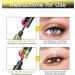 2PCS 4D Silk Fiber Lash Mascara 2 in 1 Mascara For Natural Lengthening And Thickening Effect(Pack of Black) 2pcs Black - Buy Online on GoSupps.com