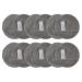 Reusable Makeup Remover Pads | Kinhwa Washable Microfiber Facial Cleansing Pads - 12 Soft Light Gray Pads with Laundry Bag - Buy Online on GoSupps.com