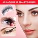 Nelacony & Glazylash Self-Adhesive Reusable Eyelashes - Natural Look (2 Pairs) - Buy Online on GoSupps.com