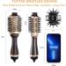 4-in-1 Hot Air Brush & Volumizer for Straight and Curly Hair | Ceramic Coating | Salon Styling at Home | 1200W (Gold) - Buy Online on GoSupps.com