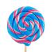 Shop Handmade Round Lollipops - Bubble Gum Flavor - 25g Set of 8 | International Shipping Available - Buy Online on GoSupps.com