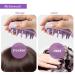 Serker Scalp Massage Brush - Silicone Shampoo Brush for Hair Growth Dandruff Reduction & Head Massage - Purple Violet - Buy Online on GoSupps.com
