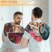 Tiger Flower Beard Bib Apron | Beard Hair Catcher for Men | Perfect Gift for Dad & Husband | Ideal for Father's Day Anniversary & Christmas - Buy Online on GoSupps.com