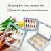 2023 Newest Press On Nail Storage Box Set | 20 Pack 3D Floating Display | Nail Salon Supplies with 60pcs Adhesive Tape - A-White - Buy Online on GoSupps.com