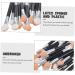 VINTORKY 24pcs Eye Shadow Applicator Smudge Eye Brush Eyeshadow Blending Brush Small Eyeshadow Brush 7cm Colorful - Buy Online on GoSupps.com