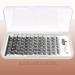Veleasha 72pcs DIY D Curl Lash Clusters | Volume & Natural Look Individual Lashes | 8-16mm Mix Length False Eyelashes for Home Extensions - Buy Online on GoSupps.com