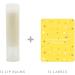 Shop Andaz Press Yellow & Gold Glitter Graduation Party Collection | Kissing the Graduate Lip Balm Favors 12-Pack - Buy Online on GoSupps.com