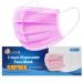 1ABOVE Disposable 3 Ply Dustproof Breathable Face Mask (50Pcs Pink) 50 Pink
